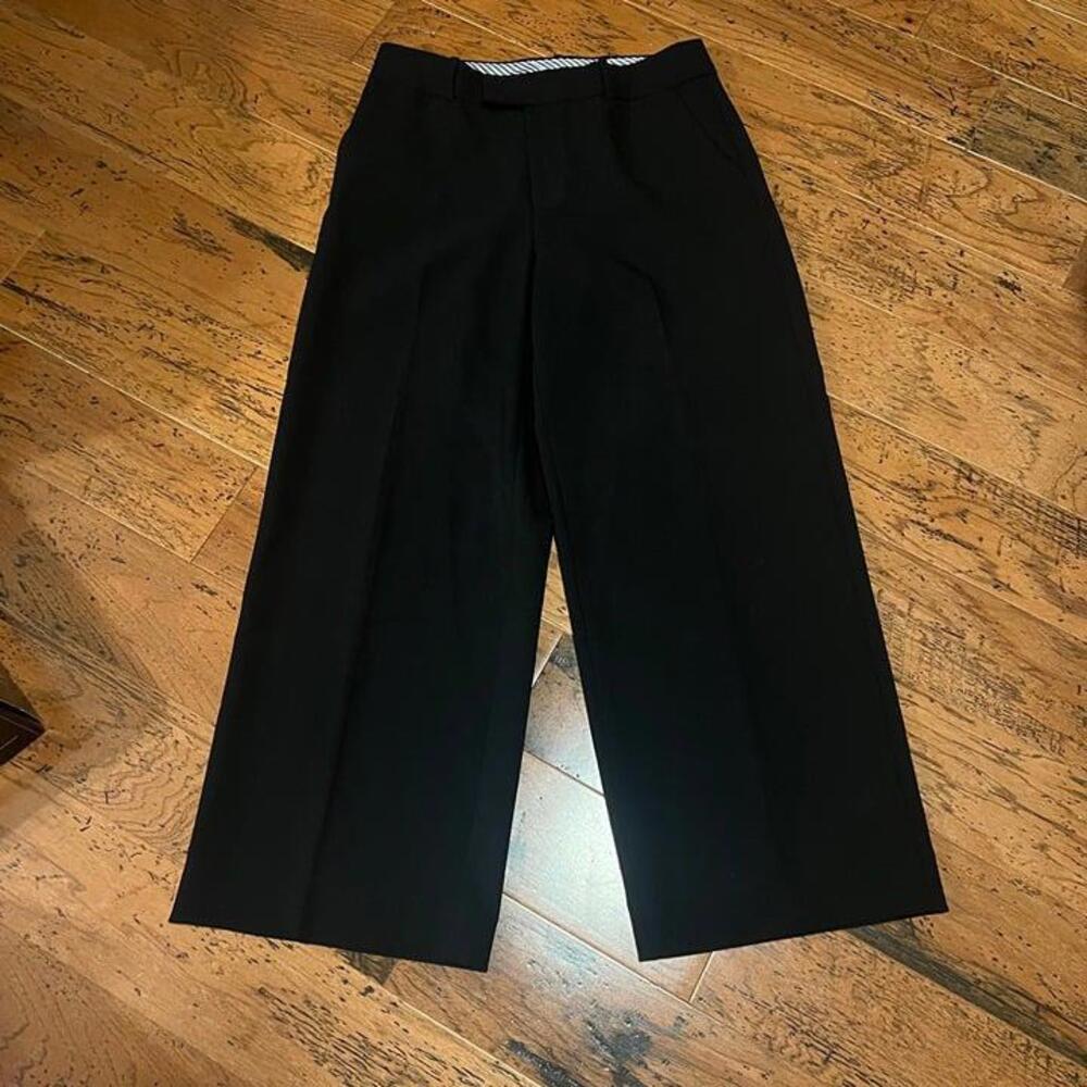 Black Wide Leg Dress Pants